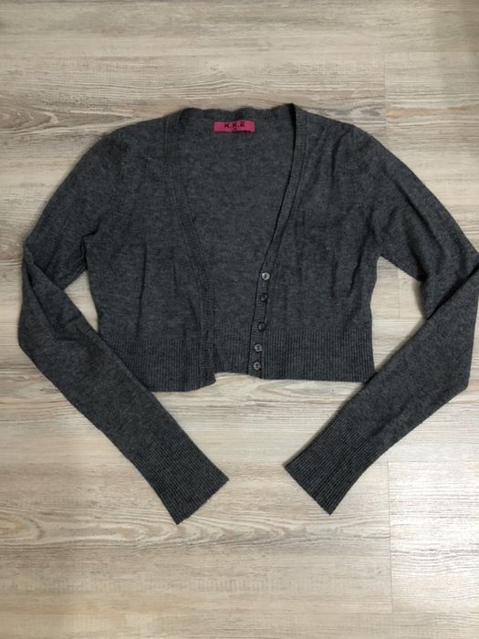 Pulover/Bolero, gri, marimea L