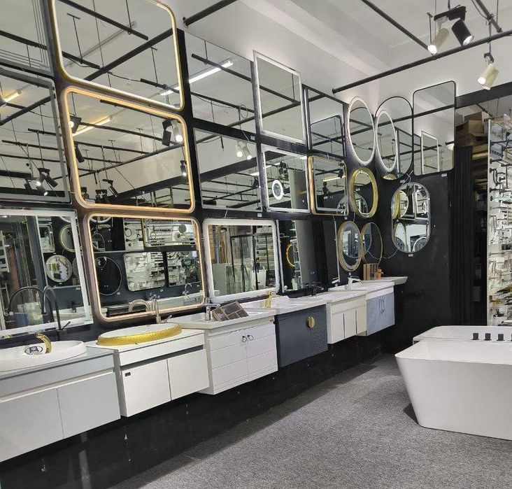 Зеркало с подсветкой LED и обогревом. Размеры от 60х60