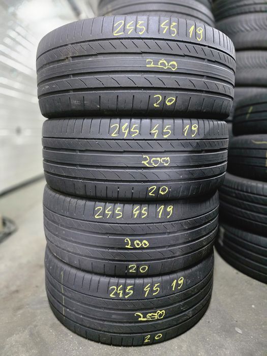 4x 245/45/19 VARA CONTINENTAL 2020 Stare buna