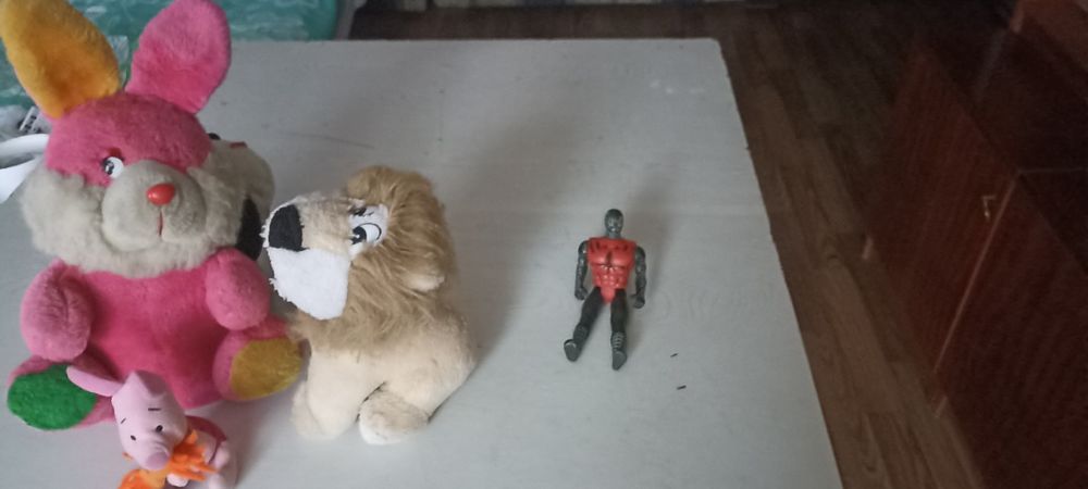 Мягкие игрушки б/у чистые, человек паук в отличном состоянии