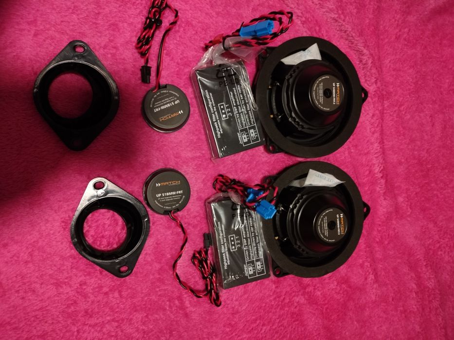 Set difuzoare MATCH UP C42BMW-FRT.2 dedicate BMW Seria 3 F30 Seria 5 G