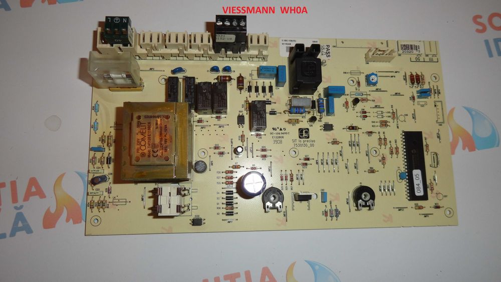 Placa electronica centrala termica Viessmann Vitopend 100 model WH0A sau WH06 sau WH1B sau WH1D