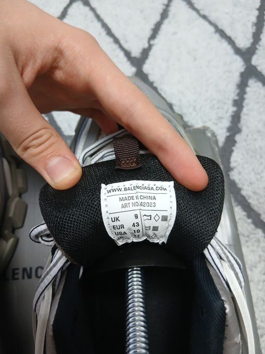 Balenciaga Track Gri - de înaltă calitate - marimea 43 - NOI