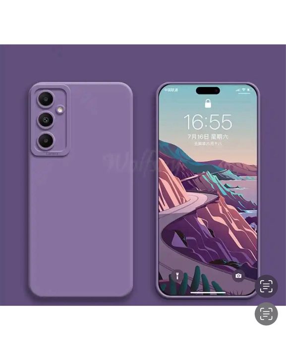 Samsung A05S/A15/A25/A24/A16/A26/A36/A56/A37/A57 Husa Soft Case Silic Catifea