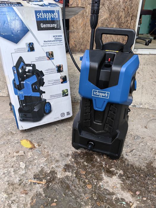 Водоструйка Scheppach HCE3000, 2400W, 180 bar, син