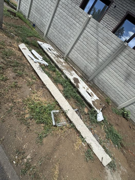Отдам самовывоз плита и столб