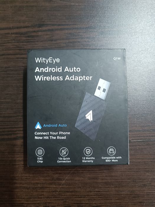 WityEye безжичен Android auto адаптер