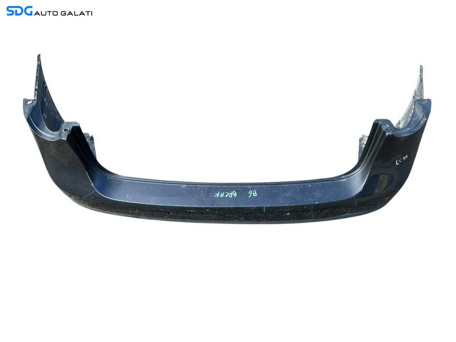 Bara Spoiler Spate cu Locas Pentru Senzori de Parcare Volkswagen Passat B6 Break Combi 2005 - 2010 Culoare LC9X [LC2637]