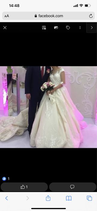 Свадебное платье