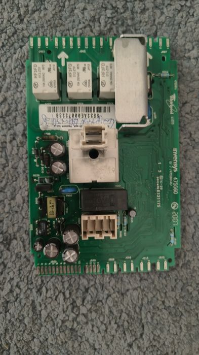 Placă electronică / Modul mașină de spălat Whirlpool / Invensys 461975305661 - DEFECT / PIESE