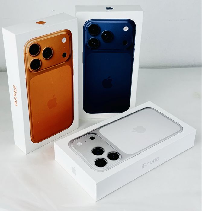 НОВ! Apple iPhone 17 Pro 256GB USA Deep Blue / Orange / Silver