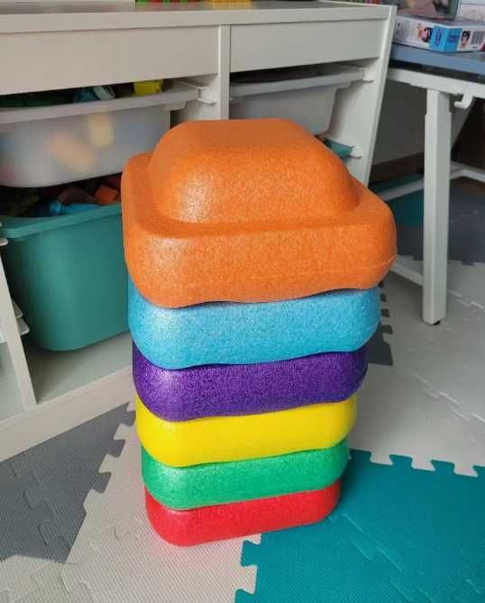 Цветни баланс камъни Stepping Stones - 3 или 6 части