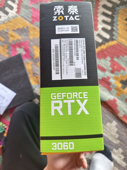 Videokarta zotac 3060 12 Gb