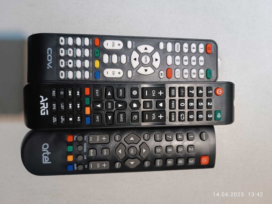 Пульты редкие на Китайские телевизоры  COV.ARG.Artel.Yasin.LG.Samsung