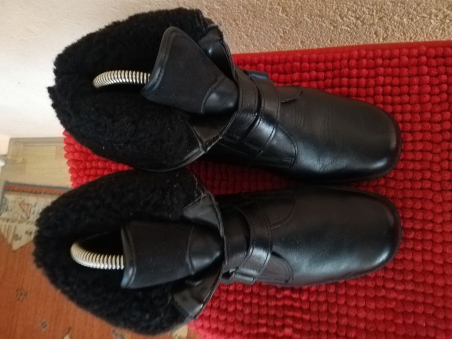 Ghete damă Medicus nr 38 piele cu blana în interior