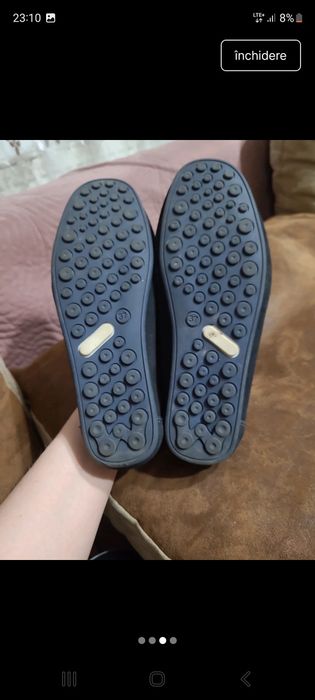 Pantofi piele baieti 37