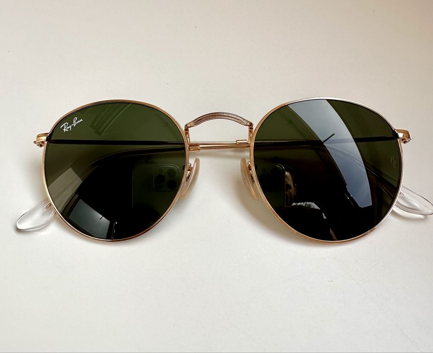 Ray-Ban RB3447 Round Metal Като нови
