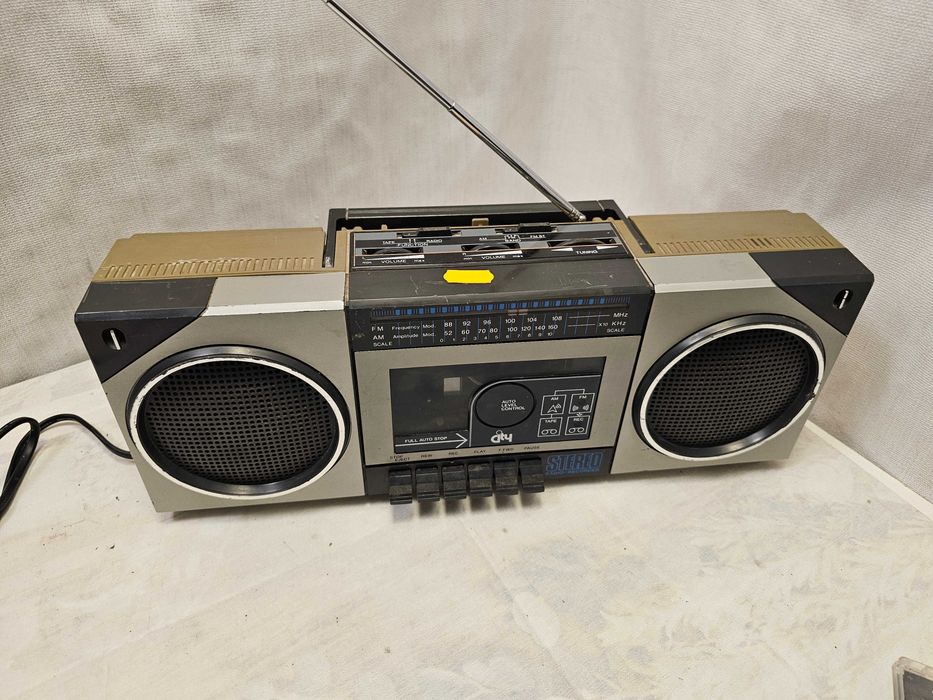 Radio Casetofon Vintage City HS 0734 Stereo Boombox - Defect / Piese / Restaurare