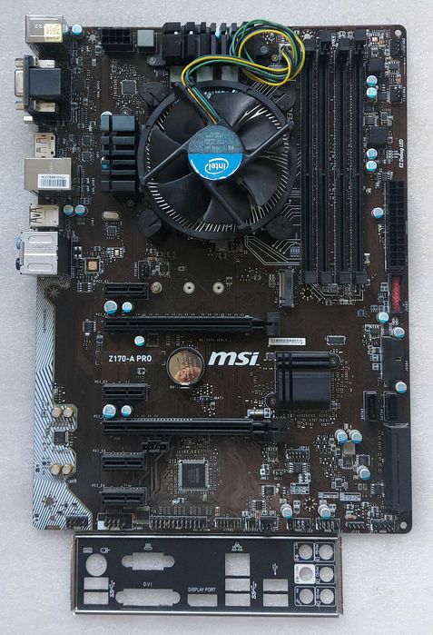 KIT  i7 7700K 4.2GHz + MSI Z170-A PRO + Cooler