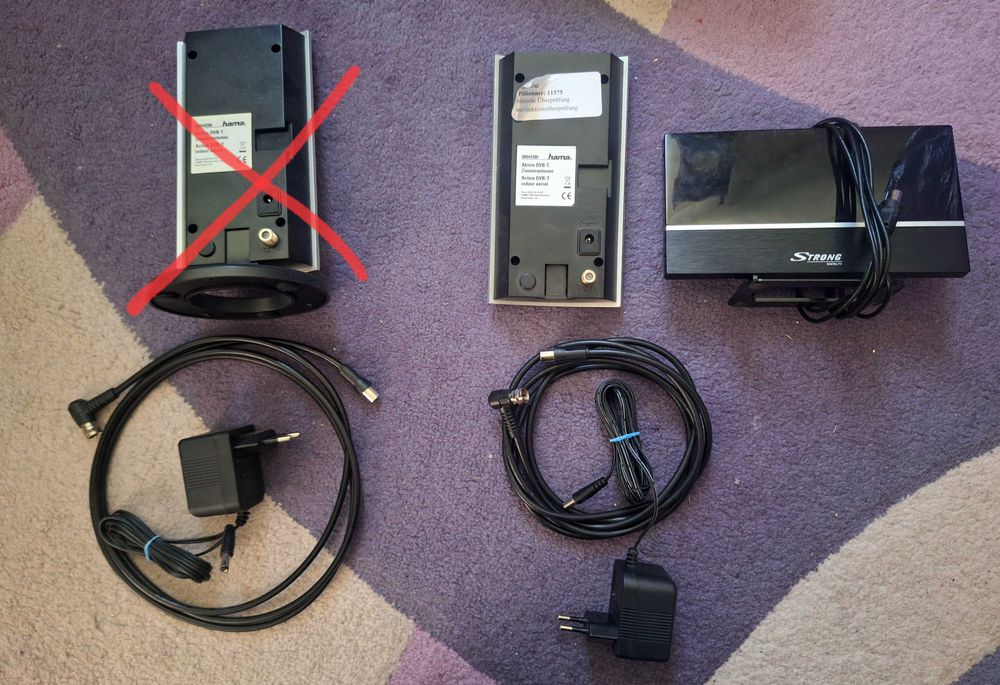 Antena Tv digitala DVB-T T2 Strong digital TV camping