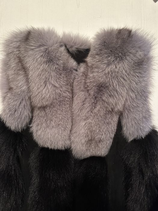 Елек с естествен косъм