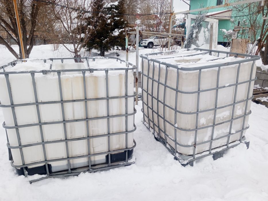 Емкости для воды. Еврокуб.