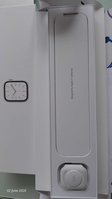 Apple Watch Series 7 41mm Starlight Alu Sp Band GPS