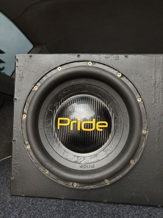 Pride Tv3 12 басов говорител + бокс #caraudio spl