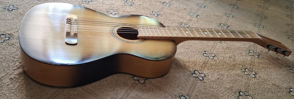 Винтажная советская гитара (1987 год, Иваново)