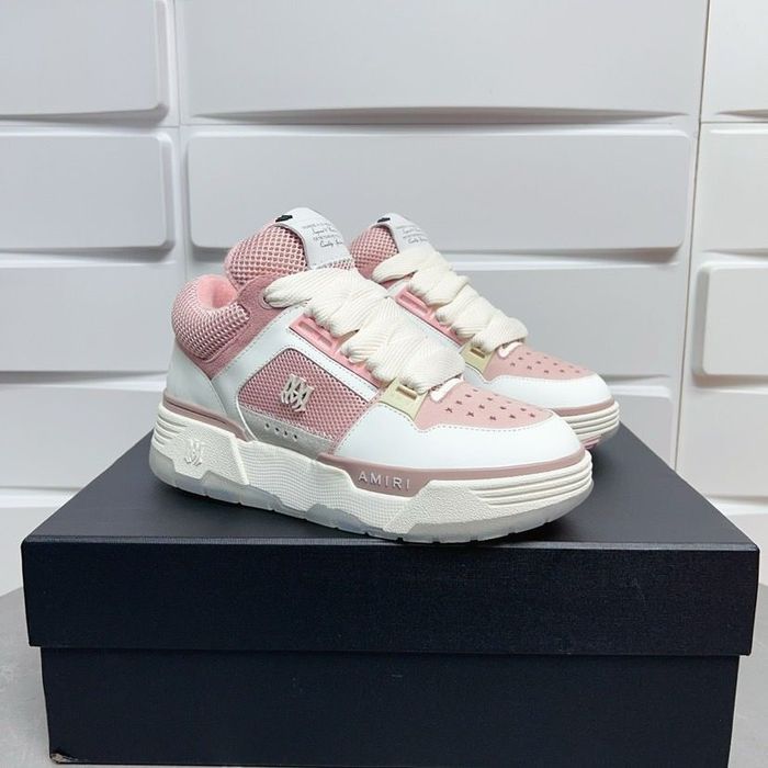 AMIRI MA-1 Rose Pink White