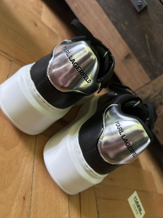 Оригинални кожени маратонки Karl Lagerfeld