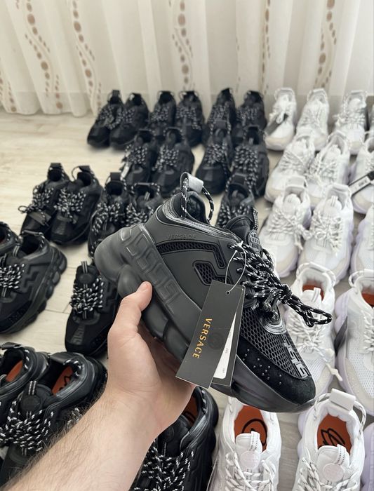 Versace chain reaction negru/alb