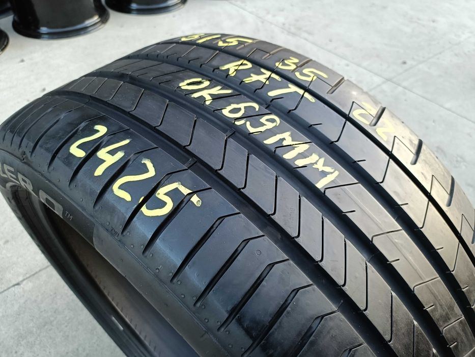 O anvelopa vara 313 35 22 pirelli p zero pz4 run flat profil 7 mm dot 2425