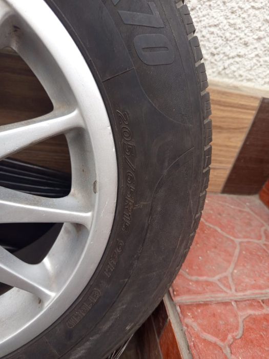 Комплект шины + диски титановые