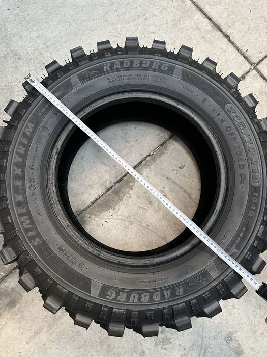 4 ANVELOPE 245 70 16 simex LA REDUCERE 4x4 garantie 3 ani 2026