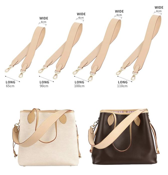 Ремък за Louis Vuitton Neverfull bag 65cm, beige