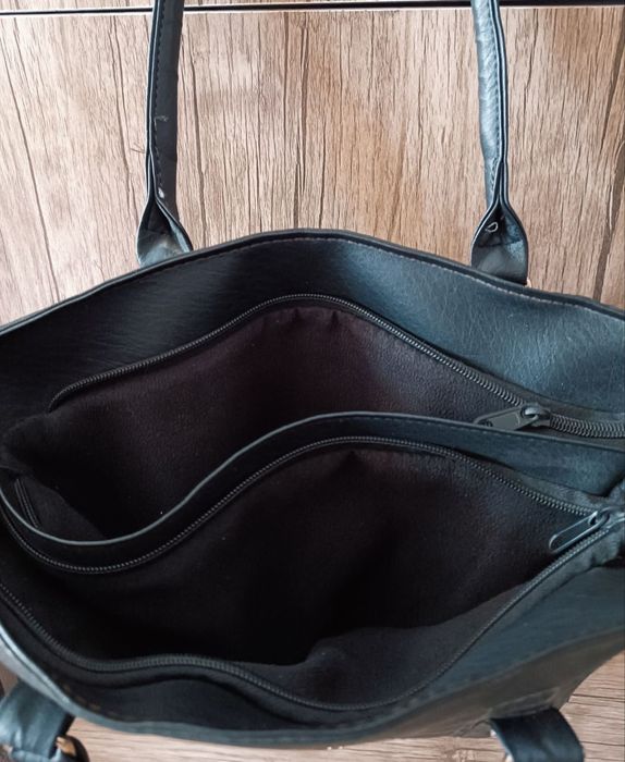 Сумка женская тёмно серая