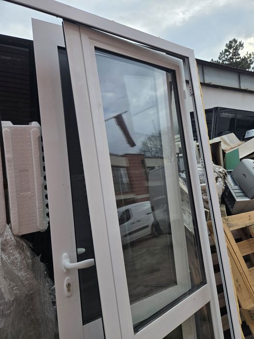 Алуминиева дограма портал две крила