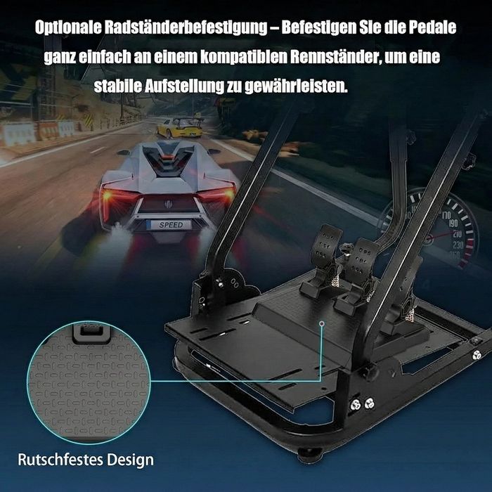 Гейминг Педали DOYO за PC: Hall Effect Сензори и Здрава Конструкция