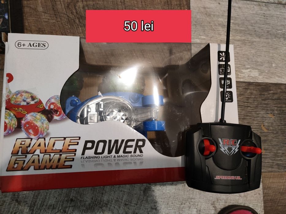 Puzzle, cărți + mașina cu telecomanda