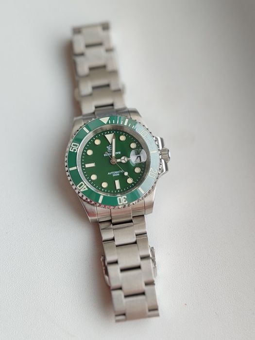 Ceas Steeldive SD1953 "Hulk" Automatic – Nou – Safir, Ceramică, Diver