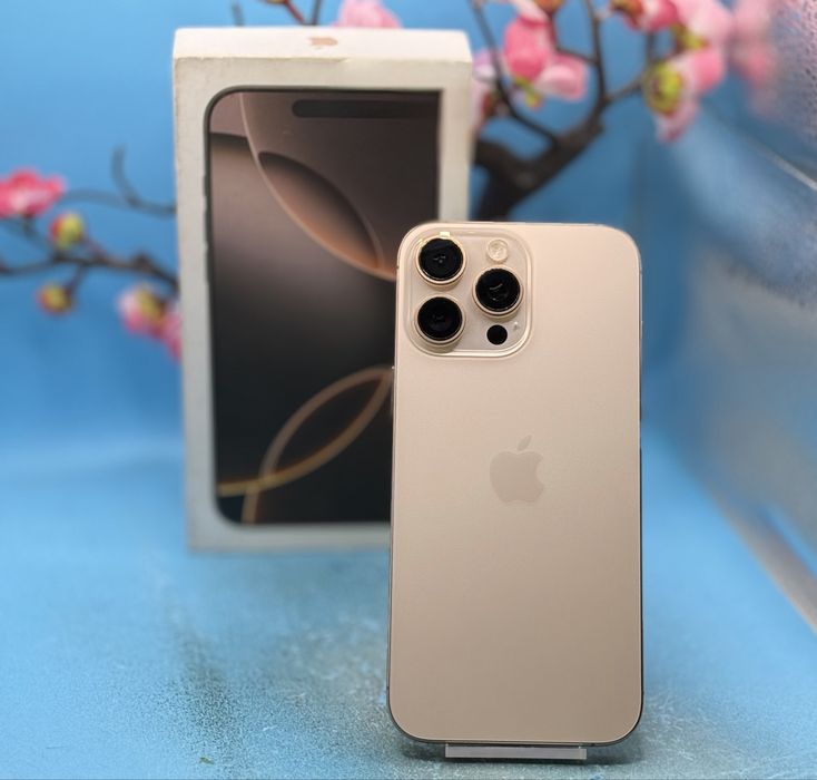Apple iPhone 16 Pro Max, 512GB, 5G, Desert Titanium