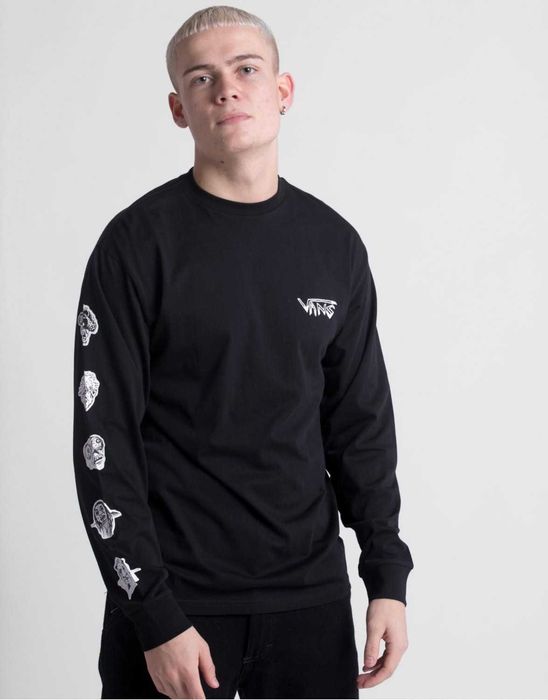 VANS Rowan Zorilla Faces мъжка черна блуза фланела размер М