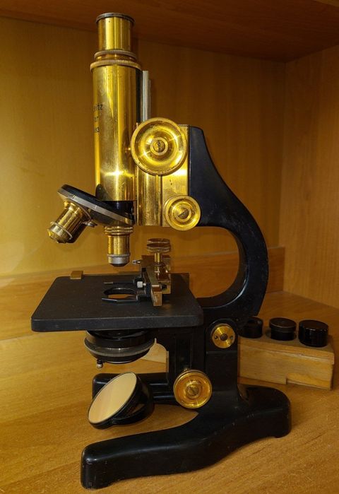 Микраскоп старинный