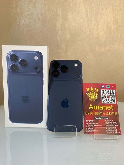 Iphone 17 Pro 100% 256gb Amanet BKG