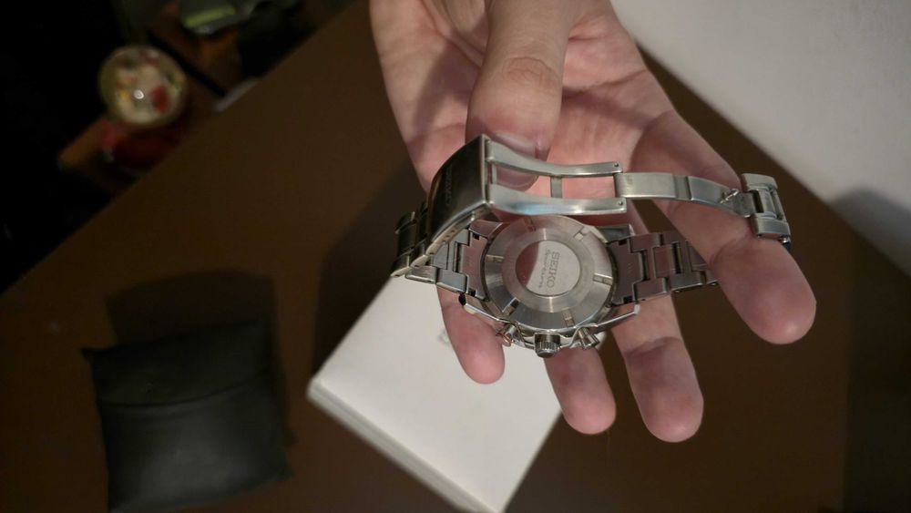 Seiko Sportura Solar Chronograph Perpetual