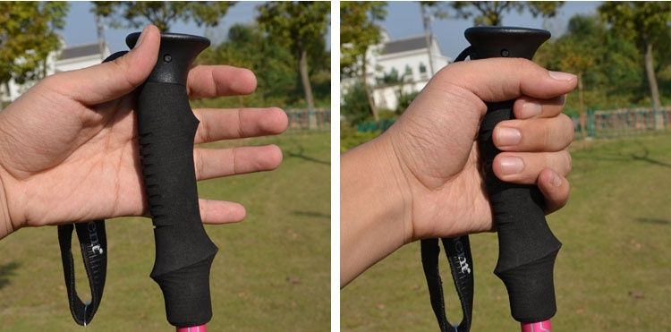 Exponent надежные трекинговые палочки на клипсах (внешний зажим). 
Р