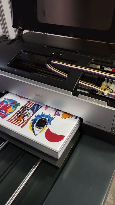 Текстильный принтер А3 (Epson 1410) DTG/DTF — готовый бизнес
