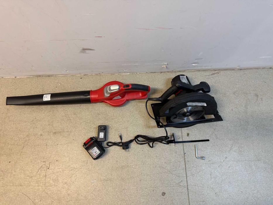 Циркуляр ръчен ø210mm 2200W/Уред за обдухване/Прахоуловител