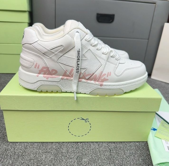 off white office кроссовки